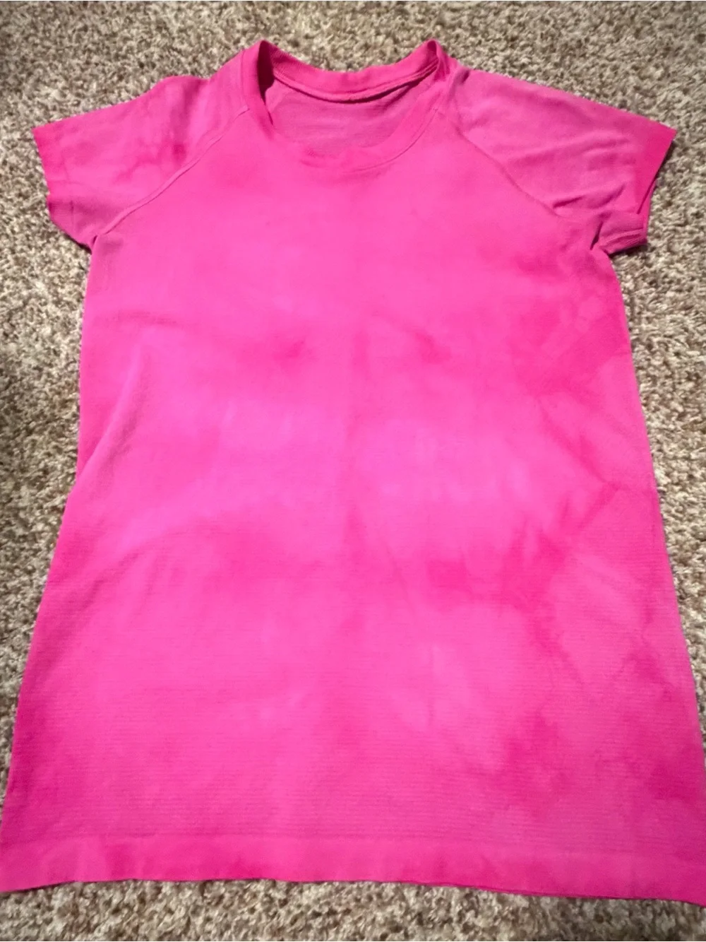 Lululemon Bright Pink Swiftly Tech Short Sleeve Tee